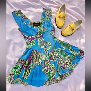 NWT Vanessa Mooney The Elisabeth Romper in Vintage Paisley| Rare Print
